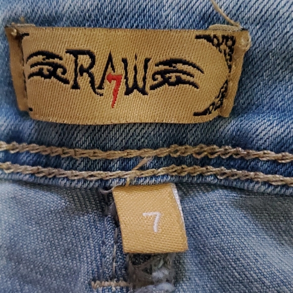 Raw 7 brand.  Women's stretch/skinny jeans size 7. - Picture 5 of 5